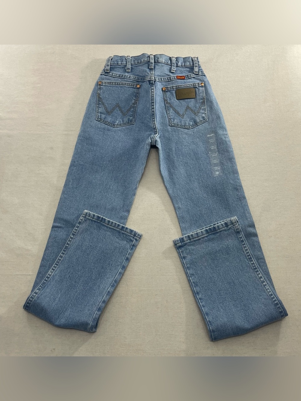NWT Wrangler Jeans Women's 3x36 Blue 1014MWZ Straight High Rise Light Wash Rodeo